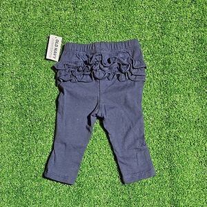 Old Navy Kids Leggings with Ruffles - Dark Blue
